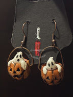 Trick or treat Ghost Earrings
