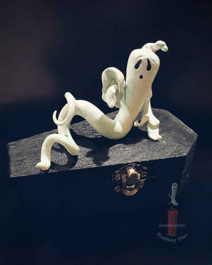 Ghost Coffin Keepsake Box